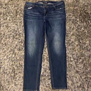 Plus size jeans